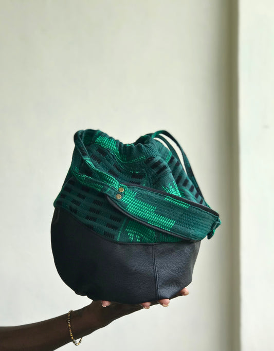 Kente Bucket Bag